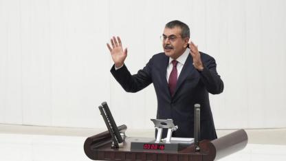 Bakan Tekin'den TBMM'de İzmir çıkışı