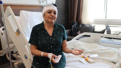 KIBRIS’tan avuç avuç ilaçla geldi, İzmir’de sağlığına kavuştu