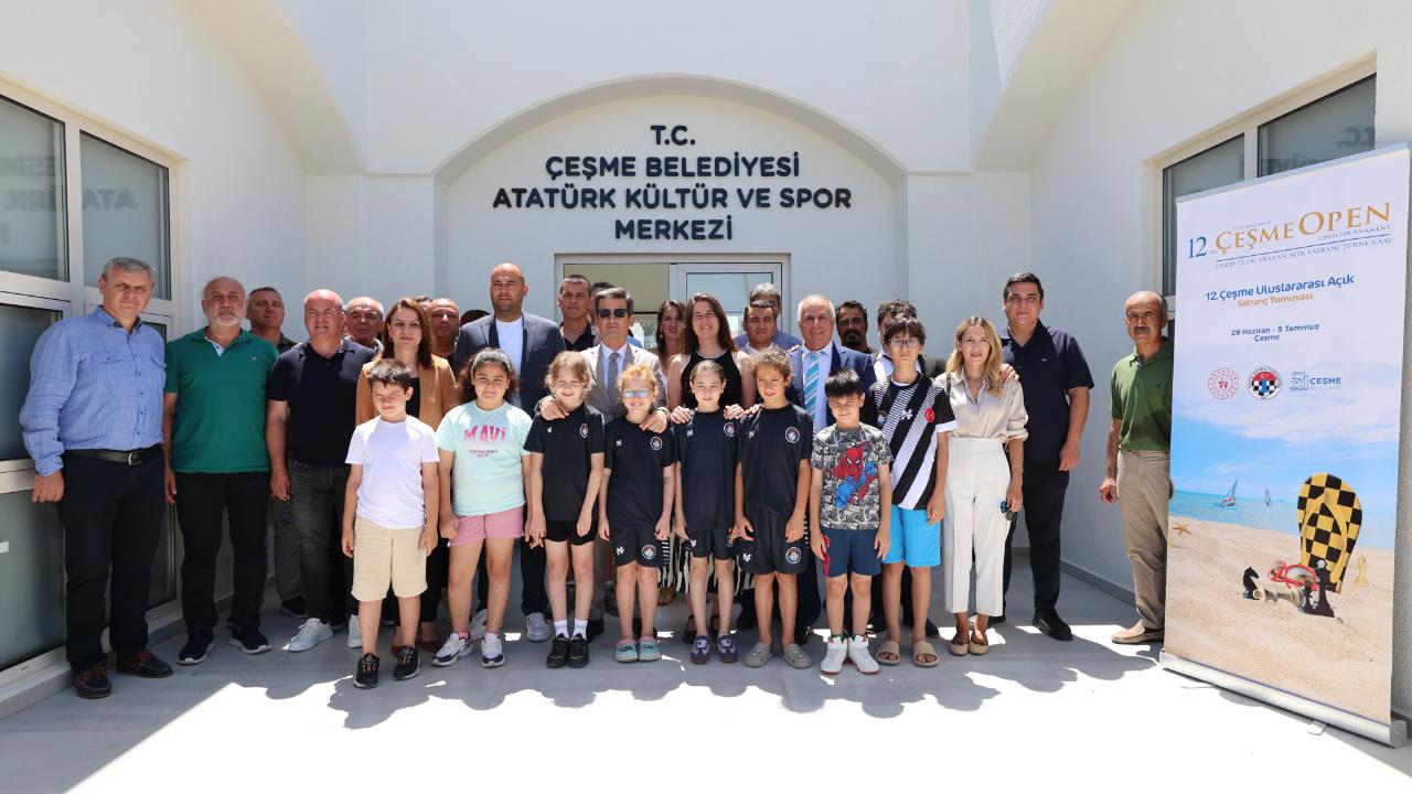 12. Çeşme Uluslararası Açık Satranç Turnuvası başlıyor