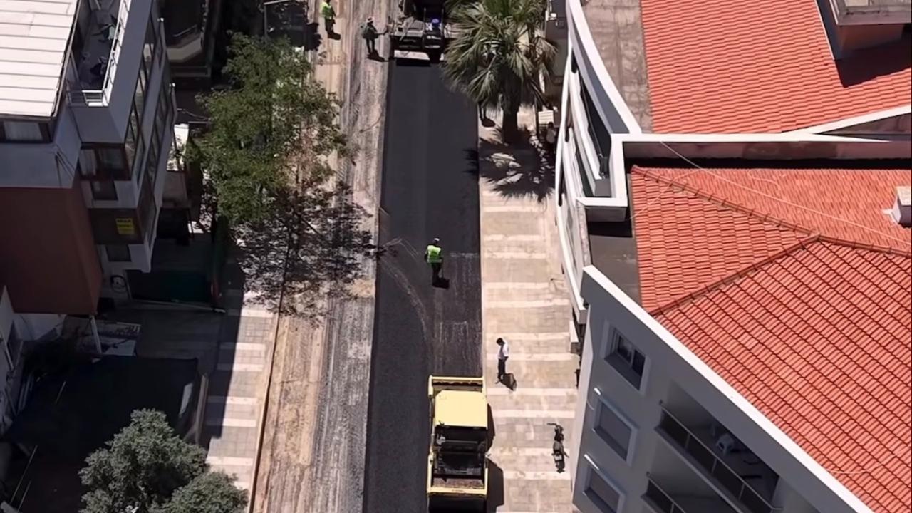 Balçova’da asfalt seferberliği sürüyor