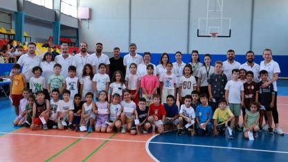 Foça'da çocukların sportif yetenekleri bilimsel testlerle ölçüldü