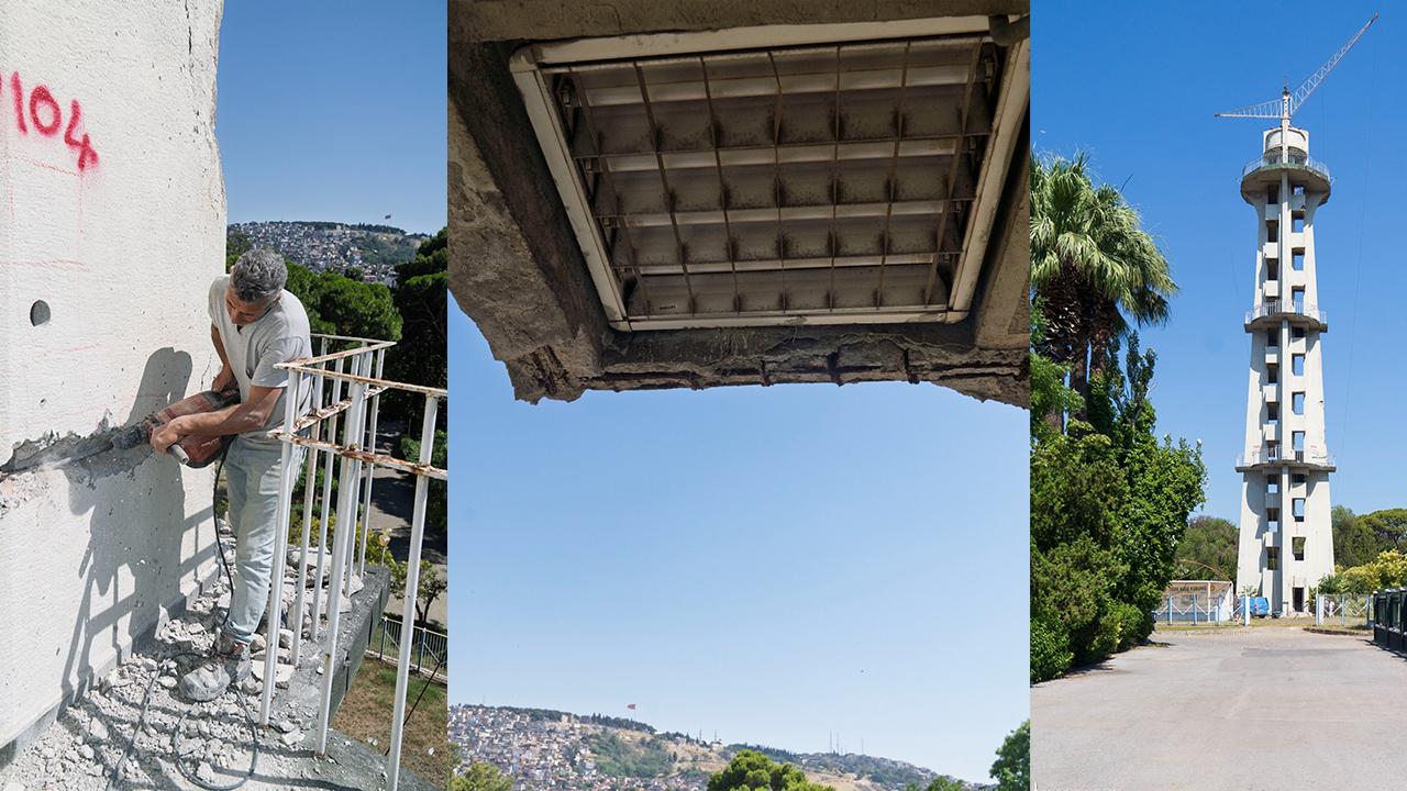 İzmir’in efsane Paraşüt Kulesi yeniden ayağa kalkıyor