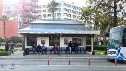 İzmir’in kimliğini yansıtan simgesel durak