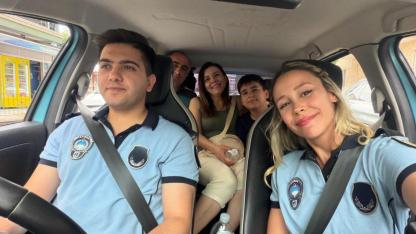 İzmir'in zabıtası öğrencileri LGS'de yalnız bırakmadı