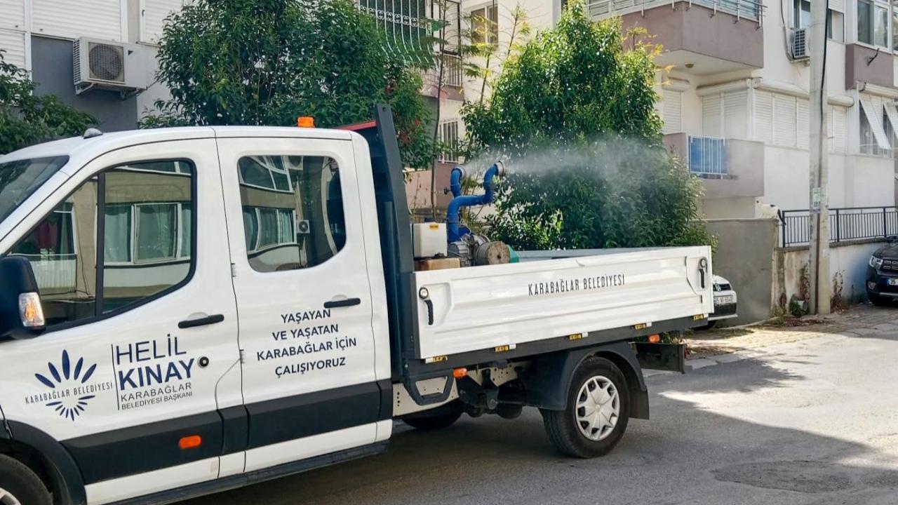 Karabağların 58 mahallesinde ilaçlama seferberliği
