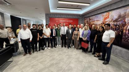 Mustafa İduğ’dan Gümrükçü’ye destek ziyareti