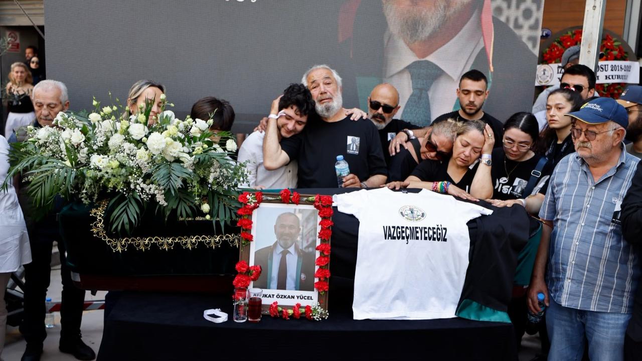 Özkan Yücel son yolculuğuna gözyaşları ile uğurlandı
