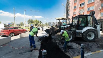 Balçova Ata Caddesi tamamen yenileniyor