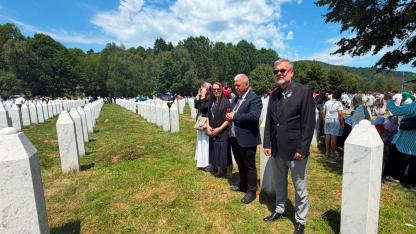 Başkan Mutlu, Srebrenitsa’nın acısına ortak oldu
