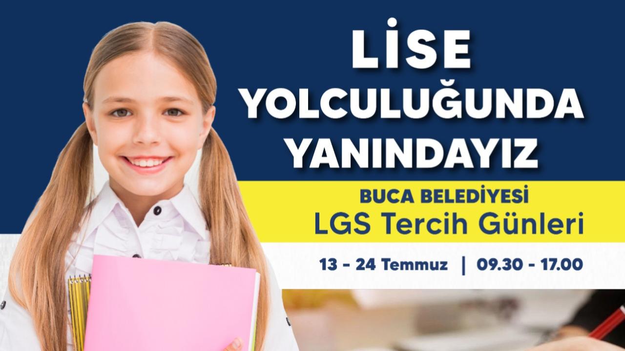 Buca Belediyesi’nden lise adaylarına büyük destek