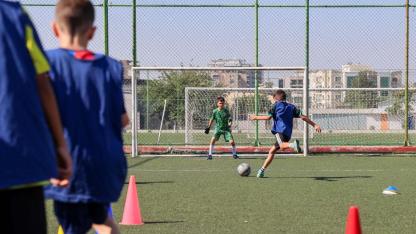 Buca'da yaz tatili futbolla renkleniyor