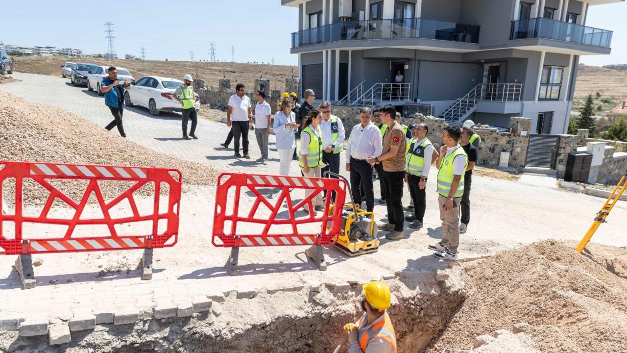 Büyükşehir'den Aliağa'nın altyapı sorununa neşter