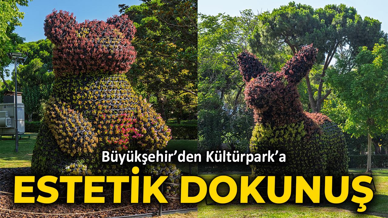 Büyükşehir'den Kültürpark'a estetik dokunuş