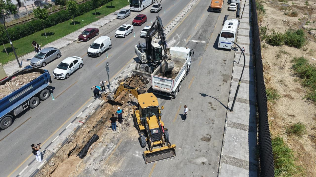 Cider Yolu’nda su baskınlarına kalıcı çözüm