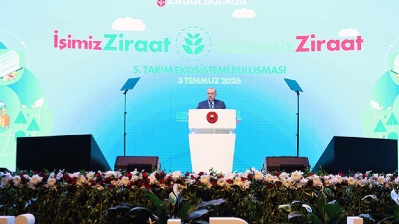 Cumhurbaşkanı Erdoğan: 42 ilimizde açacağımız 61 organize tarım bölgesiyle tarım alanında çok daha iyi yerlere geleceğiz