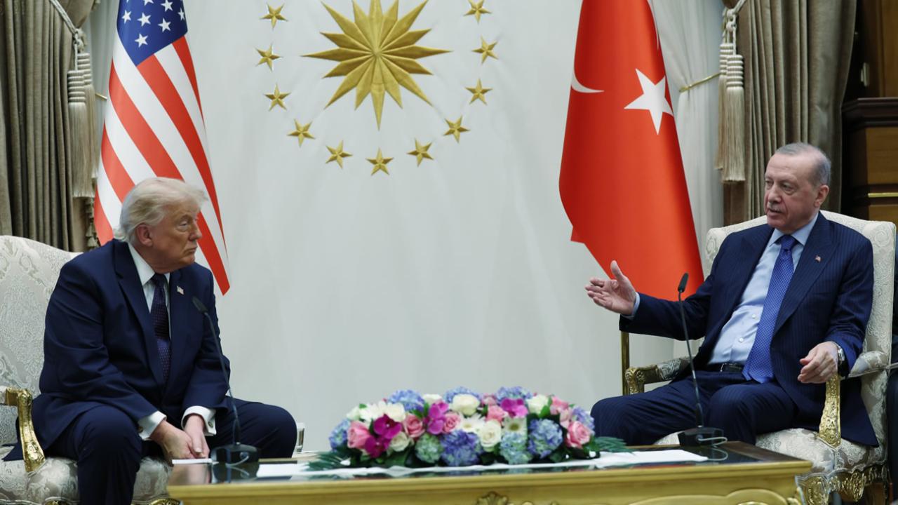 Cumhurbaşkanı Erdoğan, ABD Başkanı Trump ile bir araya geldi