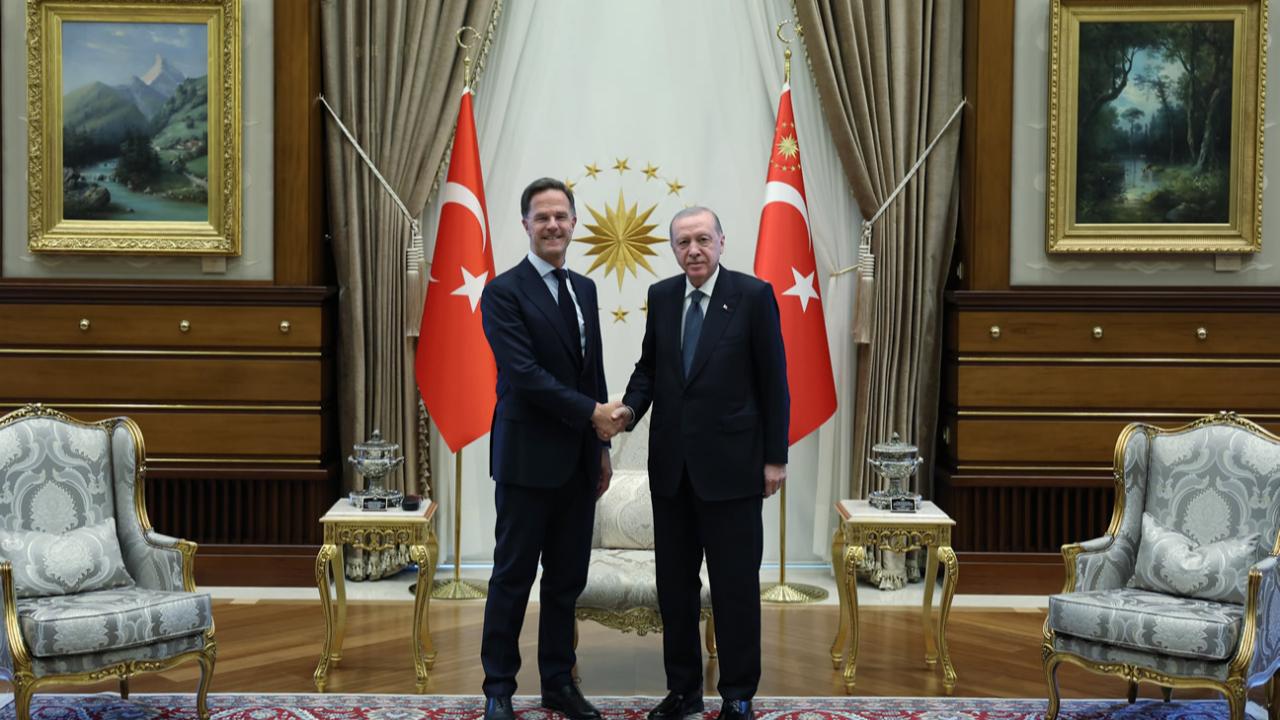 Cumhurbaşkanı Erdoğan, NATO Genel Sekreteri Rutte ile bir araya geldi