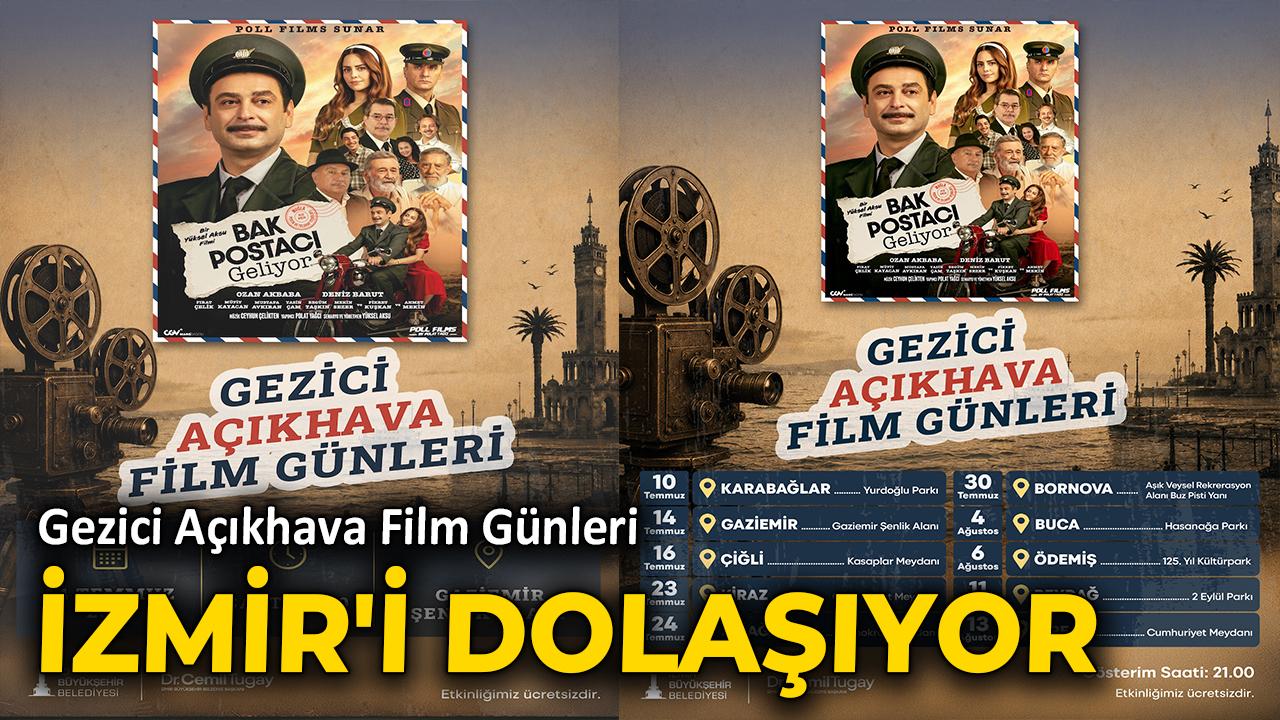 Gezici Açıkhava Film Günleri İzmir'i dolaşıyor