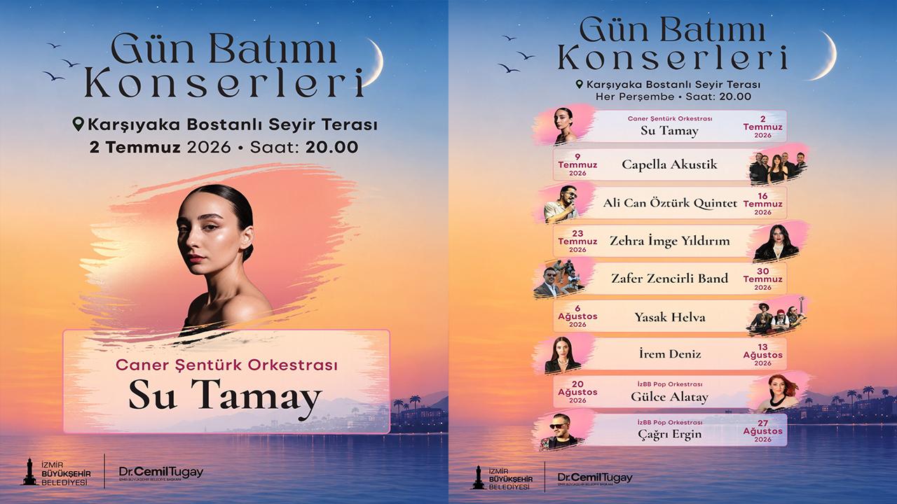 Gün Batımı Konserleri başlıyor