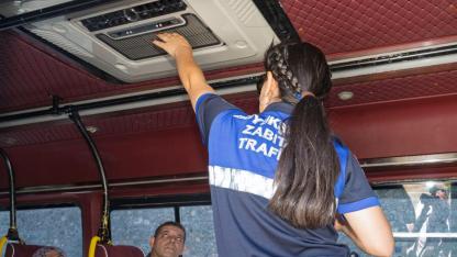 Zabıta ekiplerinden ticari araçlara klima denetimi