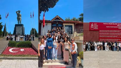 İzmir'de 31 liseden 1000 öğrenci müzelerle tanıştı