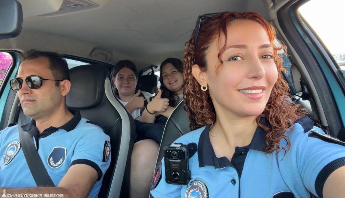 İzmir'in zabıtası öğrencileri LGS'de yalnız bırakmadı