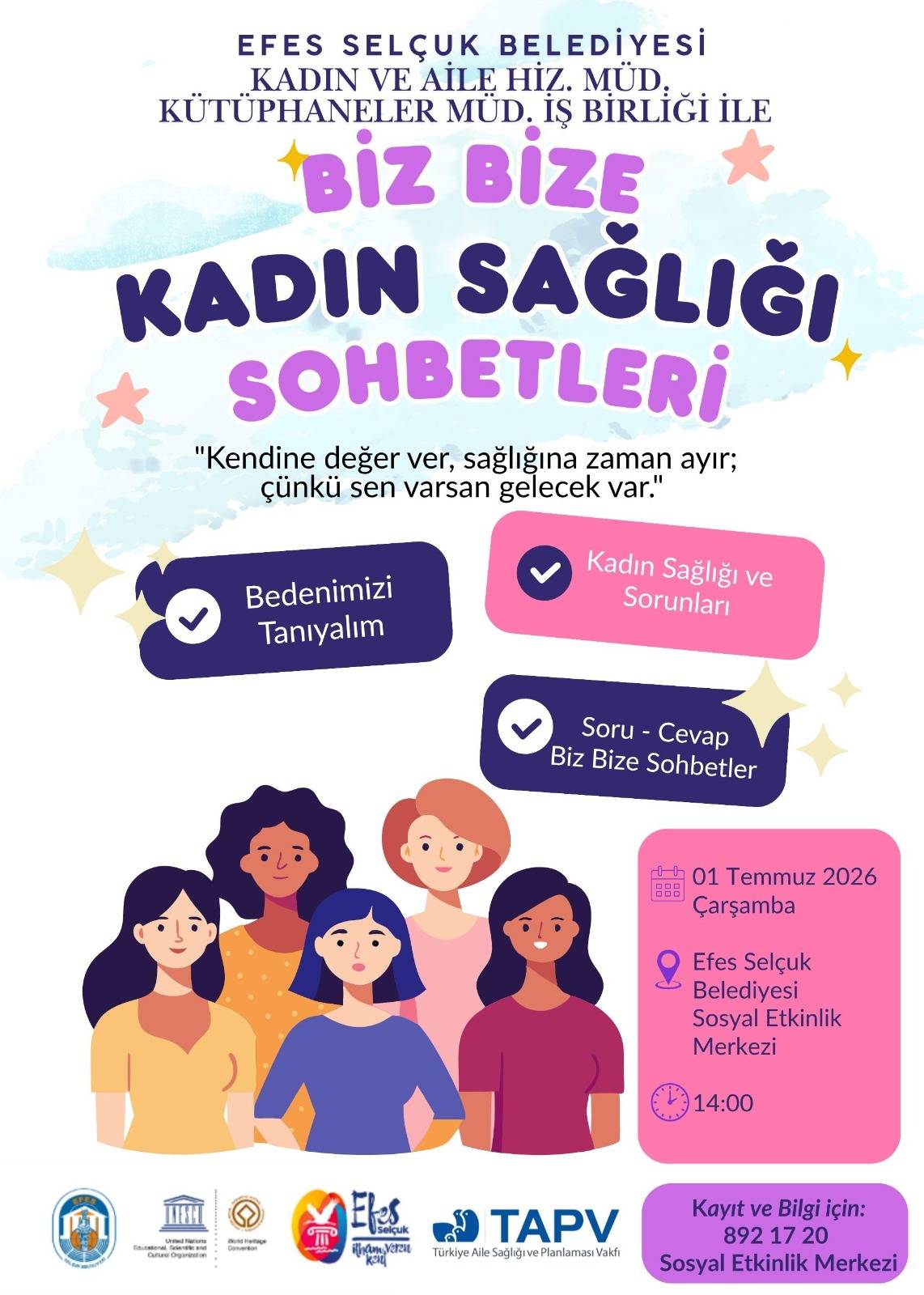 Efes Selçuk’ta kadınlar ve çocuklar için anlamlı atölyeler