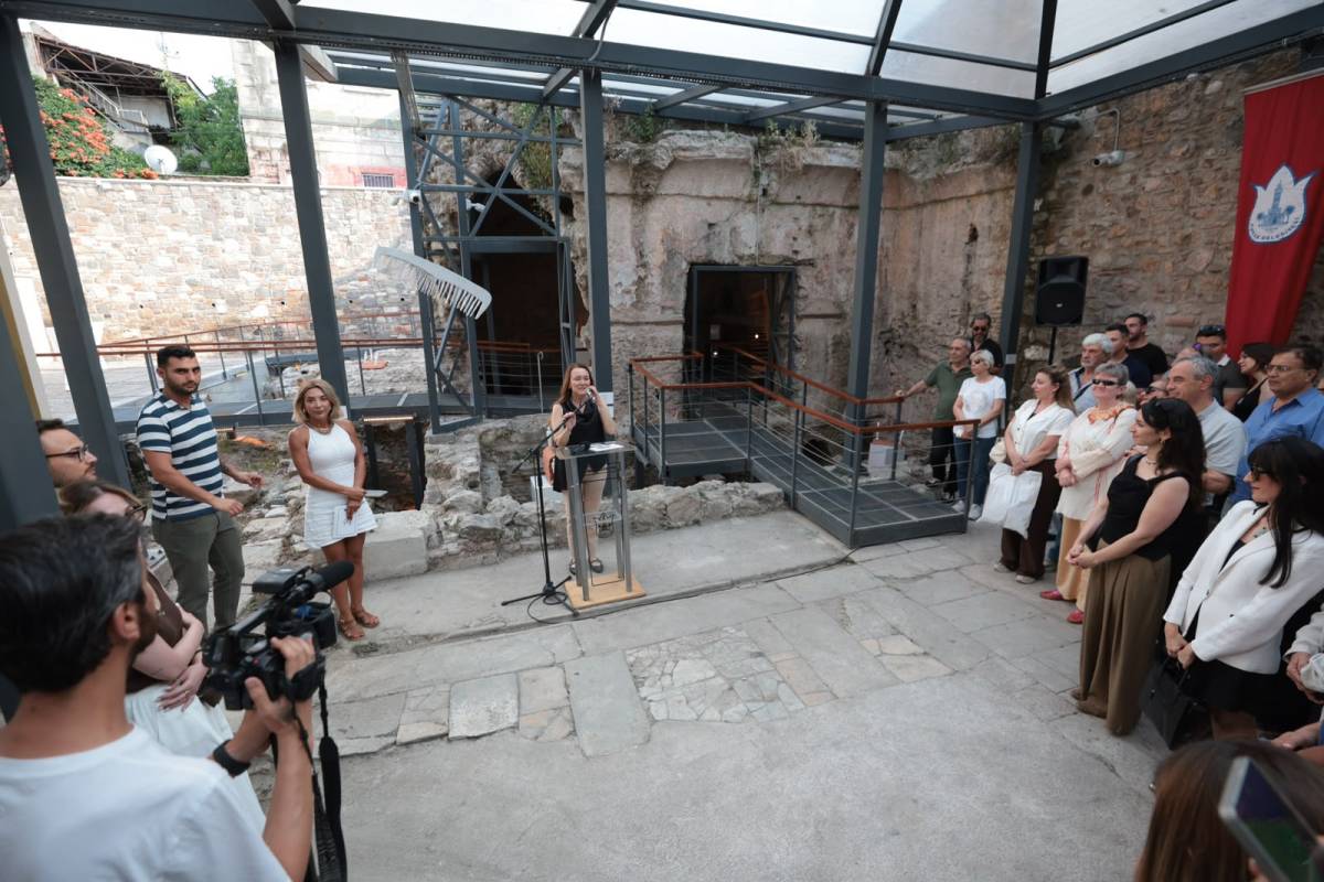 Kıllıoğlu Hamamı sanatla yaşamaya devam ediyor