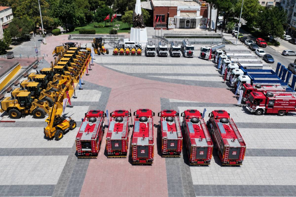 Büyükşehir’in araç filosuna 350 Milyon TL’lik güç takviyesi