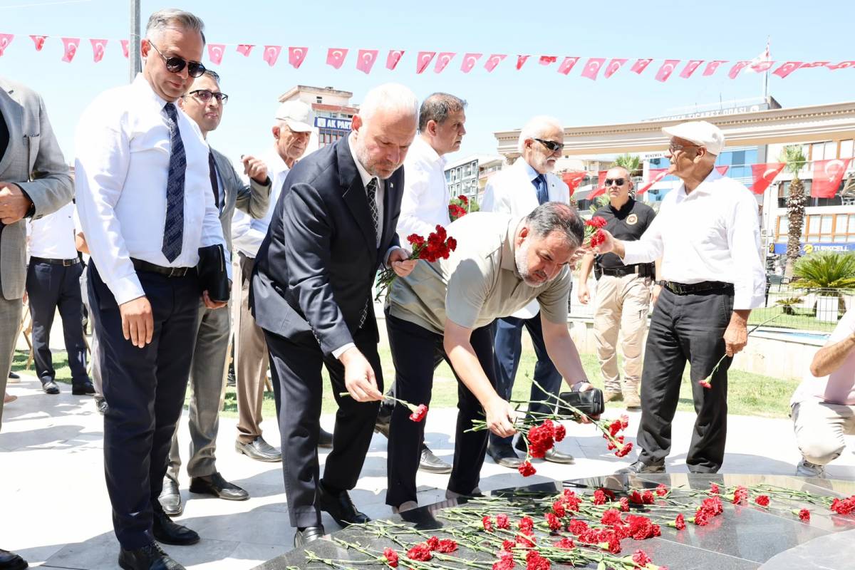 Srebrenitsa Soykırımı kurbanları Menemen'de anıldı
